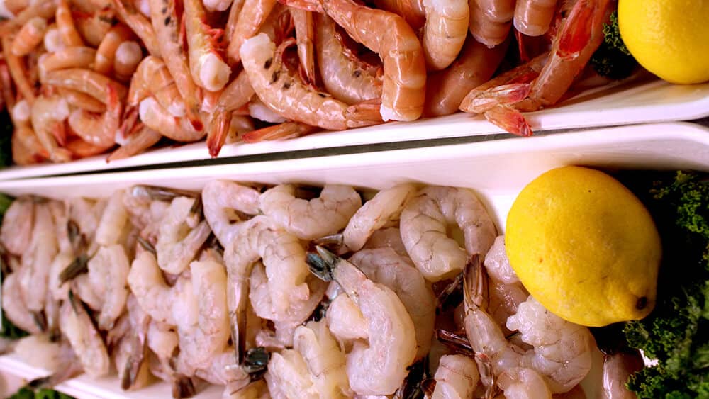Shrimp at Seafood USA